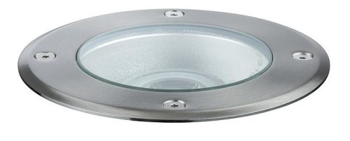 Kerti lámpa földre szerelhető kültéri Plug & Shine IP67 LED 6W 24V 3000K Mozgatható 38° ezüst Paulmann