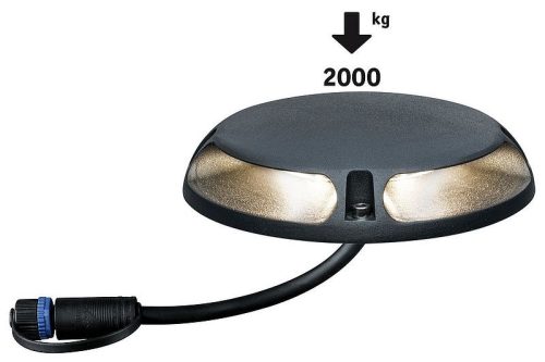 Lámpa lámpa Plug & Shine LED 2x3W 24V 3000K IP67 180° antracit Paulmann