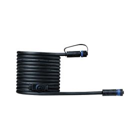   Kültéri Plug & Shine csatlakozókábel 1in-2out IP68 5m Black Paulmann