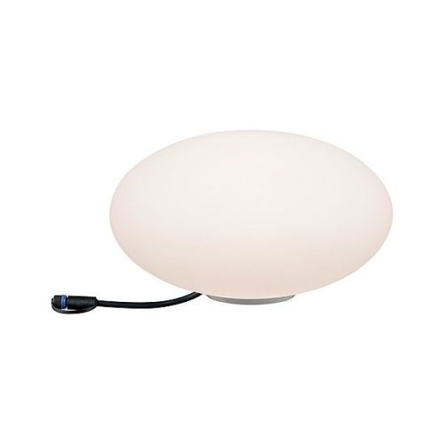 Kültéri kerti lámpa Plug & Shine Stone LED 2.8W 24V IP67 3000K ovális 35cm fehér Paulmann