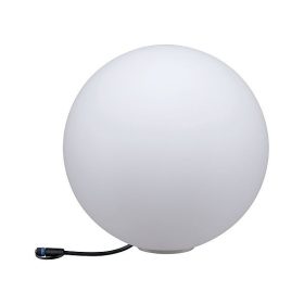   Kültéri kerti lámpa Plug & Shine Globe LED 2.8W 24V IP67 3000K gömb 40cm fehér Paulmann