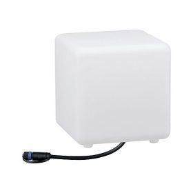   Izzó Plug & Shine Cube LED 2.8W 24V IP67 3000K Cube 20cm Fehér Paulmann