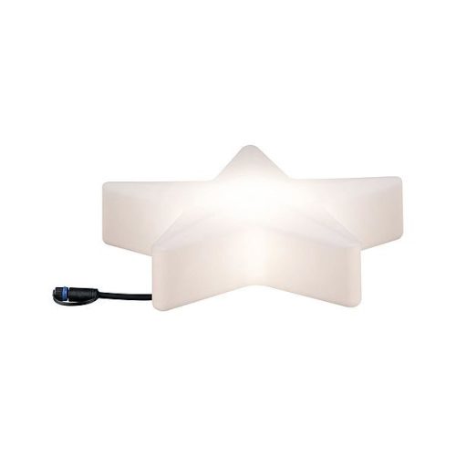 Kültéri kerti lámpa Plug & Shine Star LED 2.8W 24V IP67 3000K 40cm Fehér Paulmann