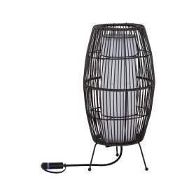   Izzó Plug & Shine LED 7.8W 24V IP44 3000K Rattan Black Paulmann