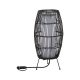 Izzó Plug & Shine LED 7.8W 24V IP44 3000K Rattan Black Paulmann