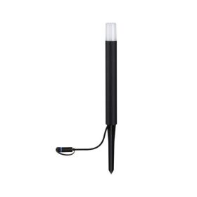   Kültéri kerti lámpa kültéri Plug & Shine Poller Flare LED 3W 24V IP65 3000K Plug-in 40cm Antracit Paulmann