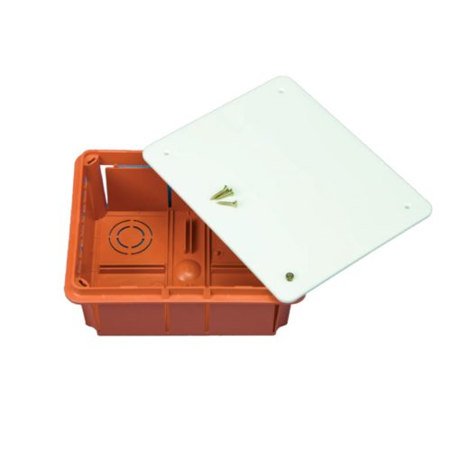 Süllyesztett szerelődoboz 92X92X45 PAWBOL csavarokkal