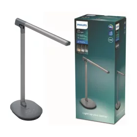   LED asztali lámpa SWORD 12W CCT szabályozható szürke PHILIPS