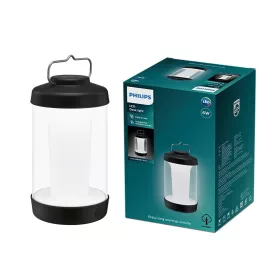   LED asztali lámpa CICERO 6W 5000K szabályozható USB hordozható fekete PHILIPS