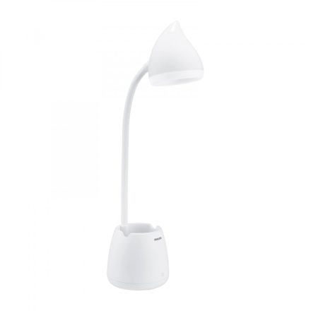 HAT LED asztali asztali lámpa 4,5 W CCT szabályozható USB fehér PHILIPS