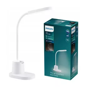   LED BUCKET asztali lámpa 7W CCT szabályozható USB fehér PHILIPS