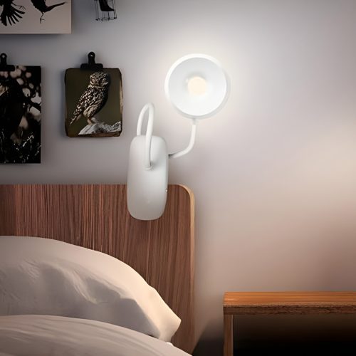 LED asztali lámpa DONUTCLIP 3W 4000K szabályozható USB fehér bilinccsel PHILIPS