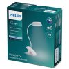 LED asztali lámpa DONUTCLIP 3W 4000K szabályozható USB fehér bilinccsel PHILIPS