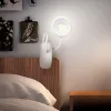 LED asztali lámpa DONUTCLIP 3W 4000K fényerő-szabályozható USB rózsaszín bilinccsel PHILIPS