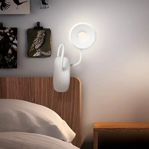 LED asztali lámpa DONUTCLIP 3W 4000K fényerő-szabályozható USB rózsaszín bilinccsel PHILIPS