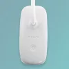 LED asztali lámpa DONUTCLIP 3W 4000K fényerő-szabályozható USB rózsaszín bilinccsel PHILIPS
