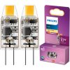2x G4 LED kapszulaizzó 1W = 10W 100lm 2700K Meleg 12V Philips