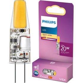   G4 LED kapszulaizzó 1,7 W = 20 W 200 lm 2700 K Meleg 12 V Philips