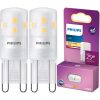 2x G9 LED kapszulaizzó 1,9 W = 25 W 220 lm 2700 K Meleg 320° Philips
