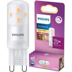   G9 LED kapszulaizzó 2,7 W = 25 W 300 lm 2700 K Meleg 320° Szabályozható Philips