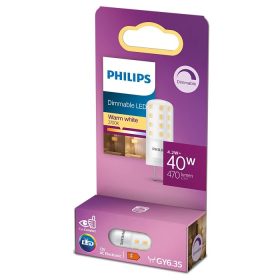   LED izzó GY6.35 KAPSZULA 4.2W = 40W 470lm 2700K meleg PHILIPS szabályozható