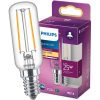 LED izzó E14 T25 2.1W = 25W 250lm 2700K meleg izzószál PHILIPS