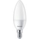 LED gyertyakörte E14 B38 7W = 60W 806lm 4000K semleges PHILIPS