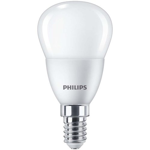 LED izzó Globe E14 P45 5W = 40W 470lm 2700K meleg PHILIPS