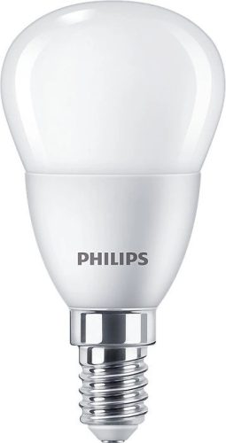 2x LED izzó Globe E14 P45 4,9W = 40W 470lm 2700K meleg PHILIPS