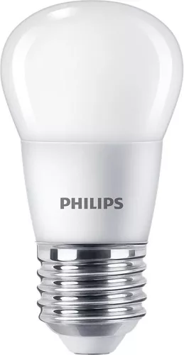 LED izzó Globe E27 P45 4,9W = 40W 470lm 2700K meleg PHILIPS