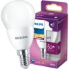 LED izzó E14 P48 7W = 60W 806lm 2700K Meleg PHILIPS
