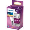 LED izzó E14 P48 7W = 60W 806lm 2700K Meleg PHILIPS