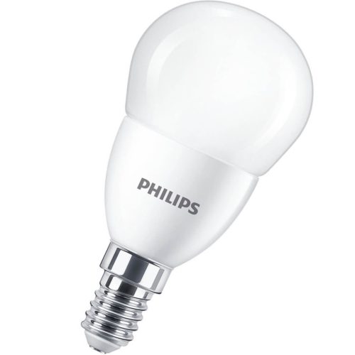 LED izzó E14 P48 7W = 60W 806lm 2700K Meleg PHILIPS