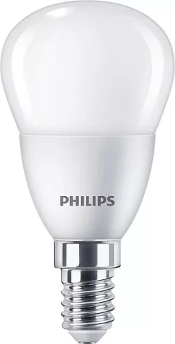 LED izzó Globe E14 P45 4,9W = 40W 470lm 4000K semleges PHILIPS