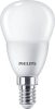 2x LED izzó Globe E14 P45 4,9W = 40W 470lm 4000K semleges PHILIPS
