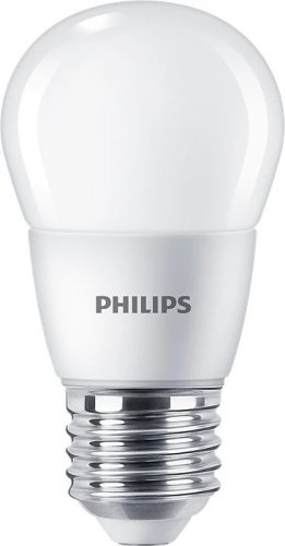 LED izzó Globe E27 P48 7W = 60W 806lm 4000K semleges PHILIPS