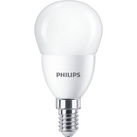   LED izzó Globe E14 P48 7W = 60W 806lm 4000K semleges PHILIPS