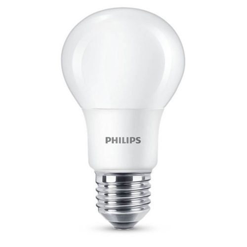 LED izzó E27 A60 7,5W = 60W 806lm 6500K hideg fehér PHILIPS
