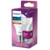 LED izzó E27 A60 4,2W = 40W 470lm 2700K meleg fehér PHILIPS
