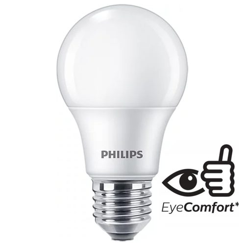 LED izzó E27 A60 4,2W = 40W 470lm 2700K meleg fehér PHILIPS