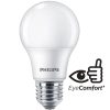 LED izzó E27 A60 7W = 60W 806lm 2700K meleg fehér PHILIPS
