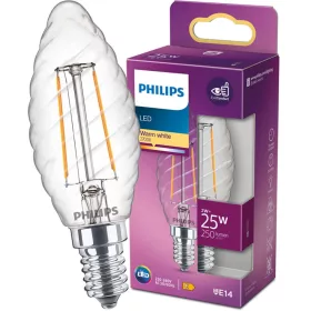   LED izzó E14 BW35 2W = 25W 250lm 2700K meleg izzószál PHILIPS