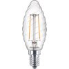 LED izzó E14 BW35 2W = 25W 250lm 2700K meleg izzószál PHILIPS