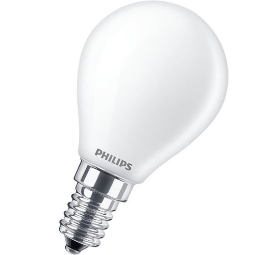 LED izzó E14 P45 2,2W = 25W 250lm 2700K meleg izzószál PHILIPS