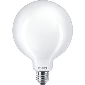   LED izzó Globe E27 G120 7W = 60W 806lm 2700K meleg izzószál tejszerű PHILIPS