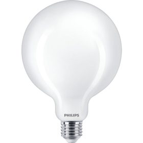   LED izzó Globe E27 G120 8.5W = 75W 1055lm 2700K meleg izzószál tejszerű PHILIPS