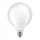 LED izzó Globe E27 G120 10,5W = 100W 1521lm 2700K meleg izzószál tejszerű PHILIPS