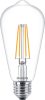 LED Edison izzó E27 ST64 7W = 60W 806lm 2700K meleg izzószál PHILIPS