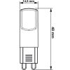 G9 LED izzó KAPSZULA 2W = 25W 220lm 3000K  PHILIPS CorePro