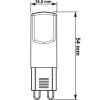 G9 LED izzó KAPSZULA 3,2W = 40W 400lm 2700K Meleg PHILIPS CorePro